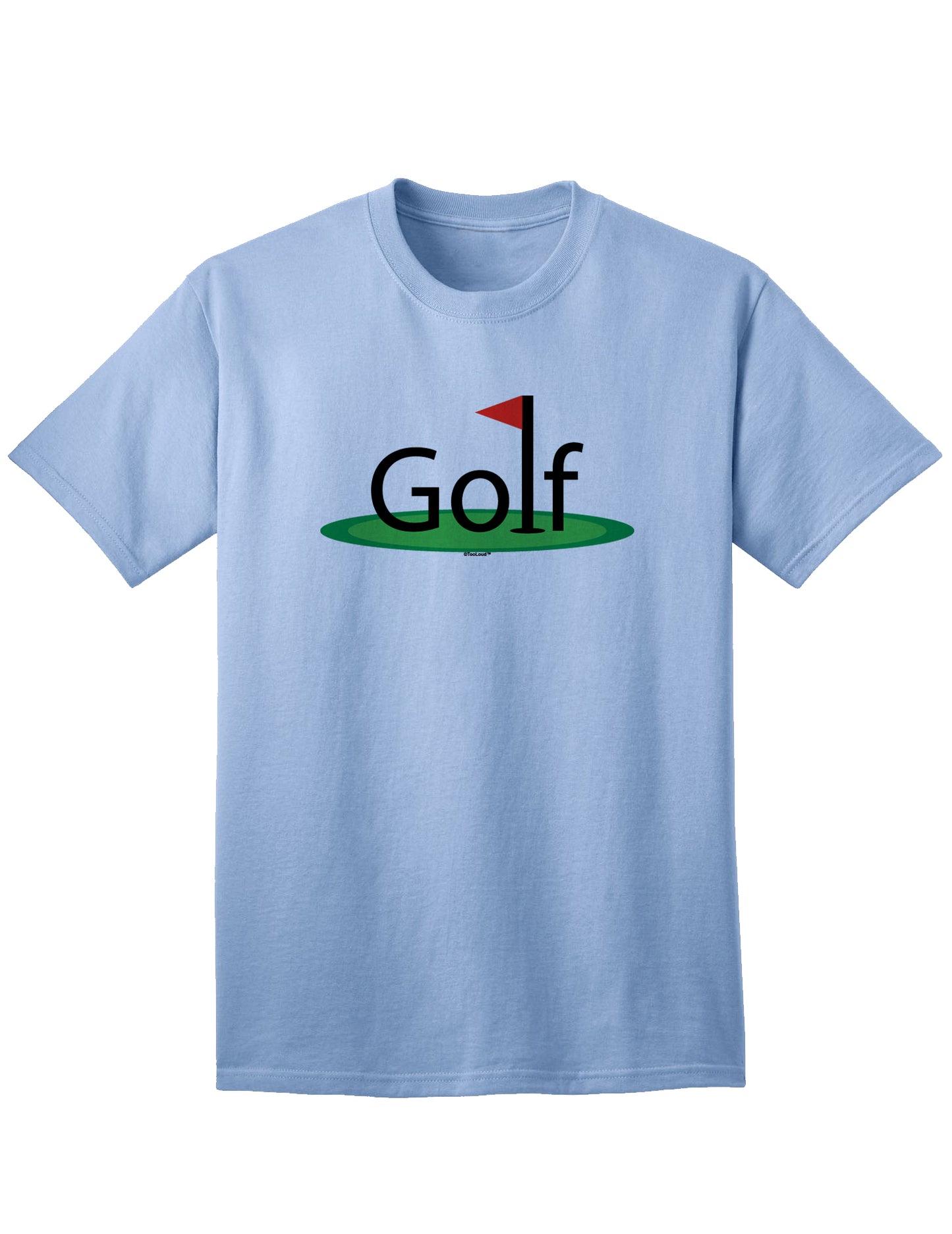 Premium Golf Apparel for Adults-Mens T-shirts-TooLoud-Light-Blue-Small-Davson Sales