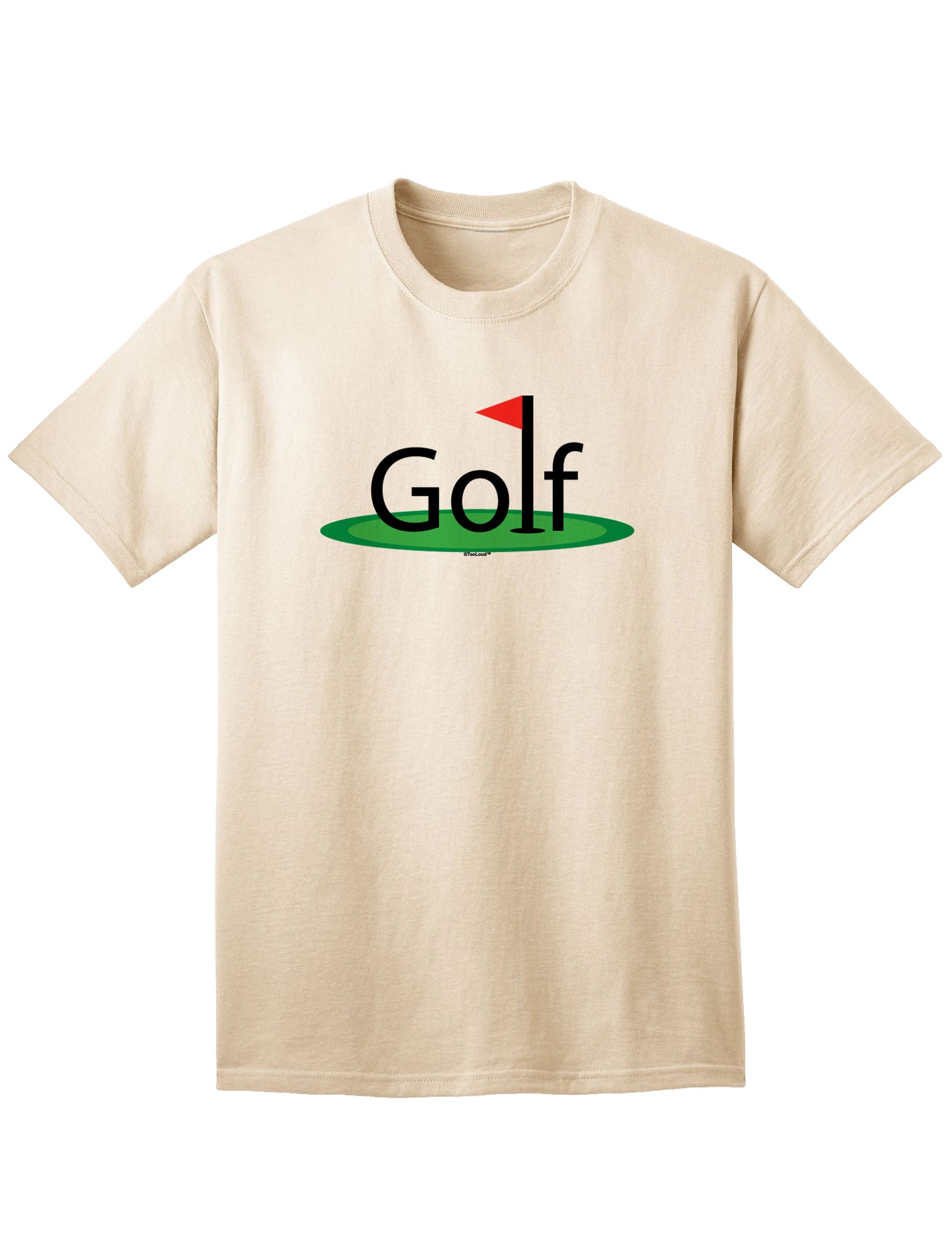 Premium Golf Apparel for Adults-Mens T-shirts-TooLoud-Natural-Small-Davson Sales
