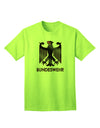 Adult T-Shirt Featuring the Bundeswehr Logo with Text - A Classic Apparel Choice-Mens T-shirts-TooLoud-Neon-Green-Small-Davson Sales