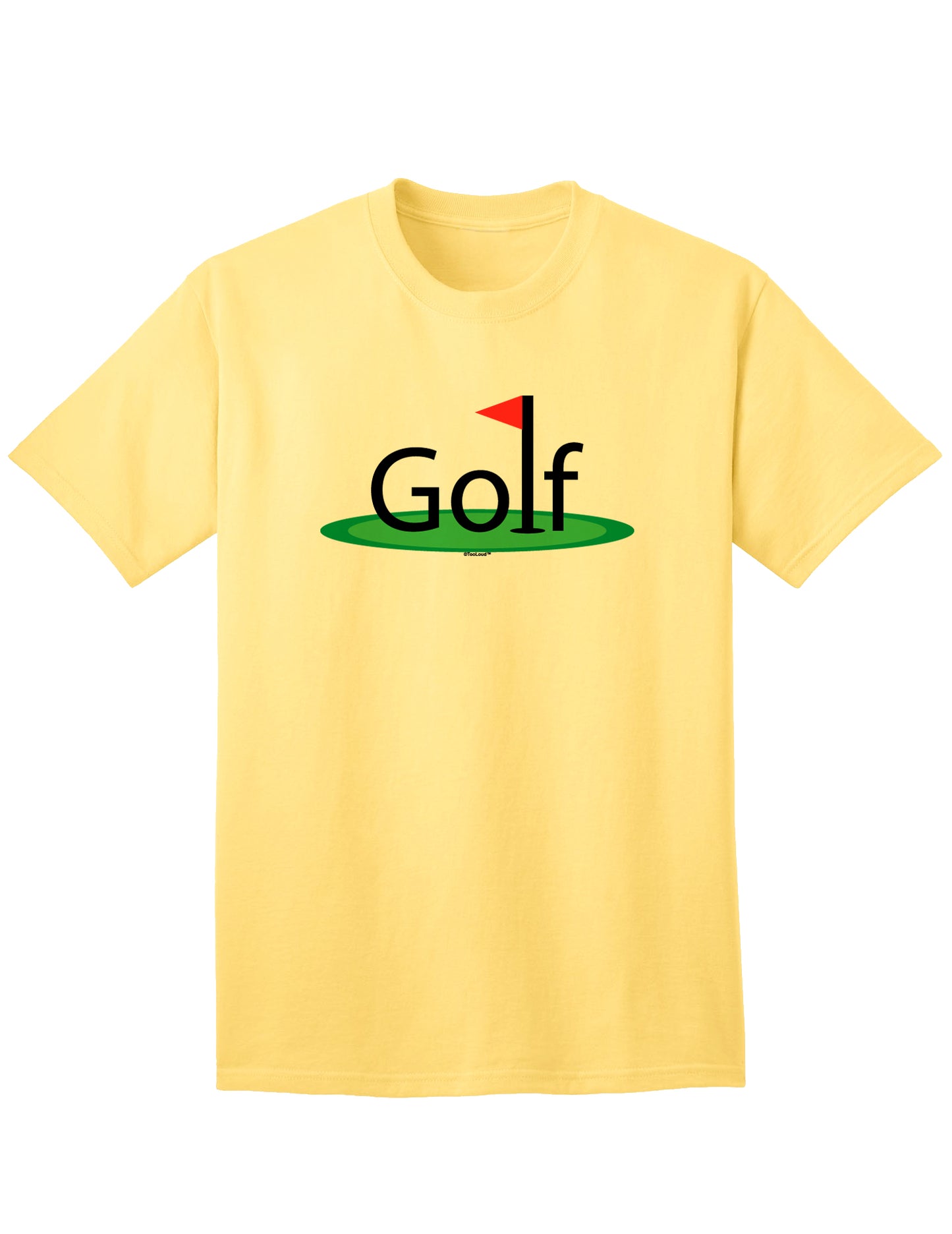 Premium Golf Apparel for Adults-Mens T-shirts-TooLoud-Yellow-Small-Davson Sales