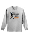 Ride It Orange Adult Long Sleeve Shirt-Long Sleeve Shirt-TooLoud-AshGray-Small-Davson Sales