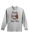 Beauty has no skin Tone Adult Long Sleeve Shirt-Long Sleeve Shirt-TooLoud-AshGray-Small-Davson Sales