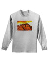 San Juan Mountain Range CO Adult Long Sleeve Shirt-Long Sleeve Shirt-TooLoud-AshGray-Small-Davson Sales