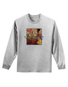 Hello Autumn Adult Long Sleeve Shirt-Long Sleeve Shirt-TooLoud-AshGray-Small-Davson Sales