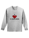 I Heart My Awesome Husband Adult Long Sleeve Shirt by TooLoud-TooLoud-AshGray-Small-Davson Sales