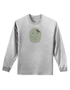 Irritated Zombie Adult Long Sleeve Shirt-Long Sleeve Shirt-TooLoud-AshGray-Small-Davson Sales