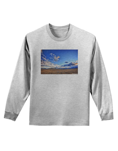 Garden of the Gods Colorado Adult Long Sleeve Shirt-Long Sleeve Shirt-TooLoud-AshGray-Small-Davson Sales