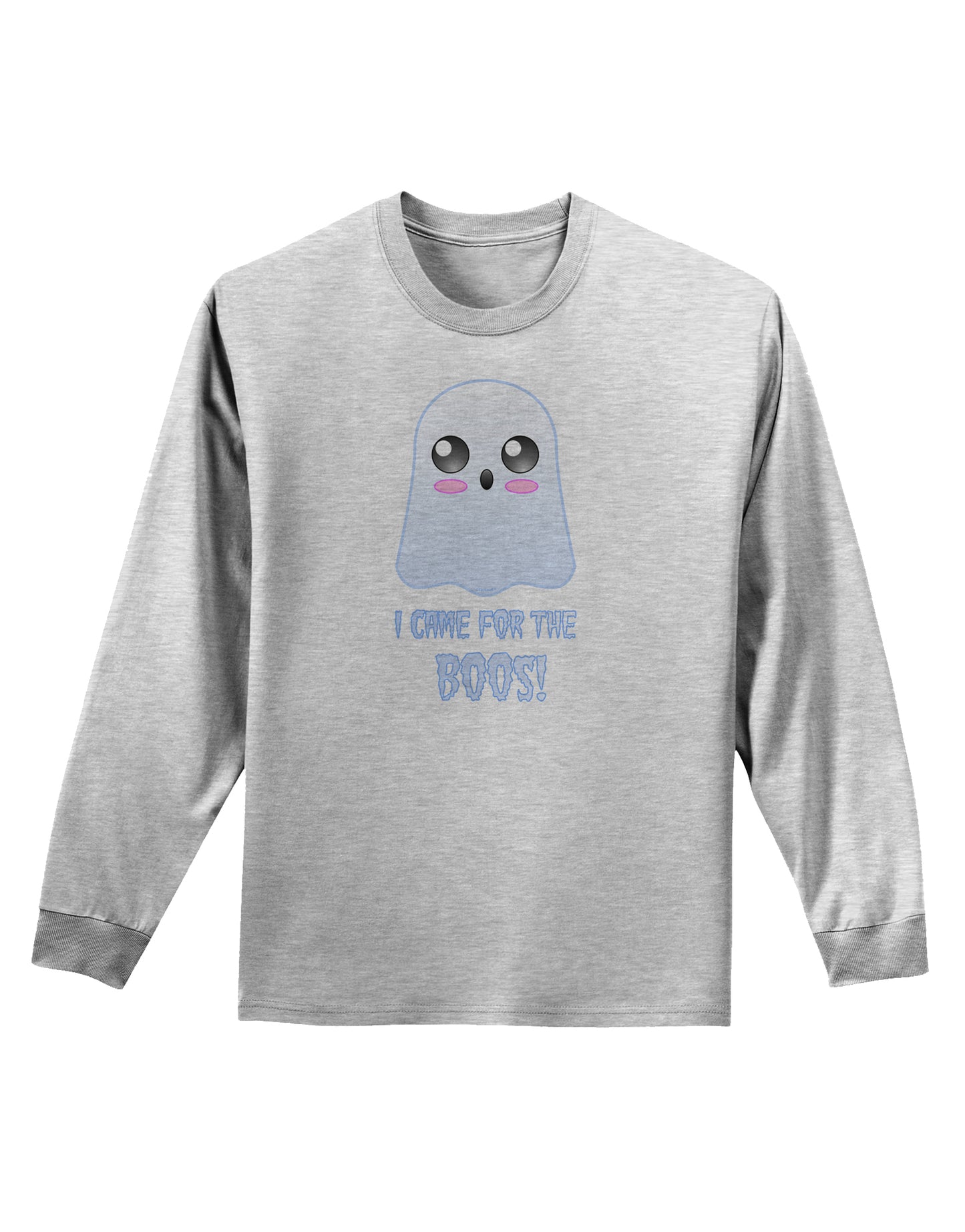 I Came for the Boos - Halloween Adult Long Sleeve Shirt-Long Sleeve Shirt-TooLoud-AshGray-Small-Davson Sales