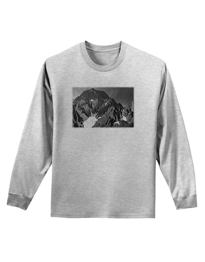 San Juan Mountain Range 2 Adult Long Sleeve Shirt-Long Sleeve Shirt-TooLoud-AshGray-Small-Davson Sales