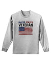 US Veteran Distressed Adult Long Sleeve Shirt-Long Sleeve Shirt-TooLoud-AshGray-Small-Davson Sales