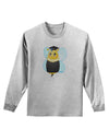 Graduation Bee Adult Long Sleeve Shirt-Long Sleeve Shirt-TooLoud-AshGray-Small-Davson Sales