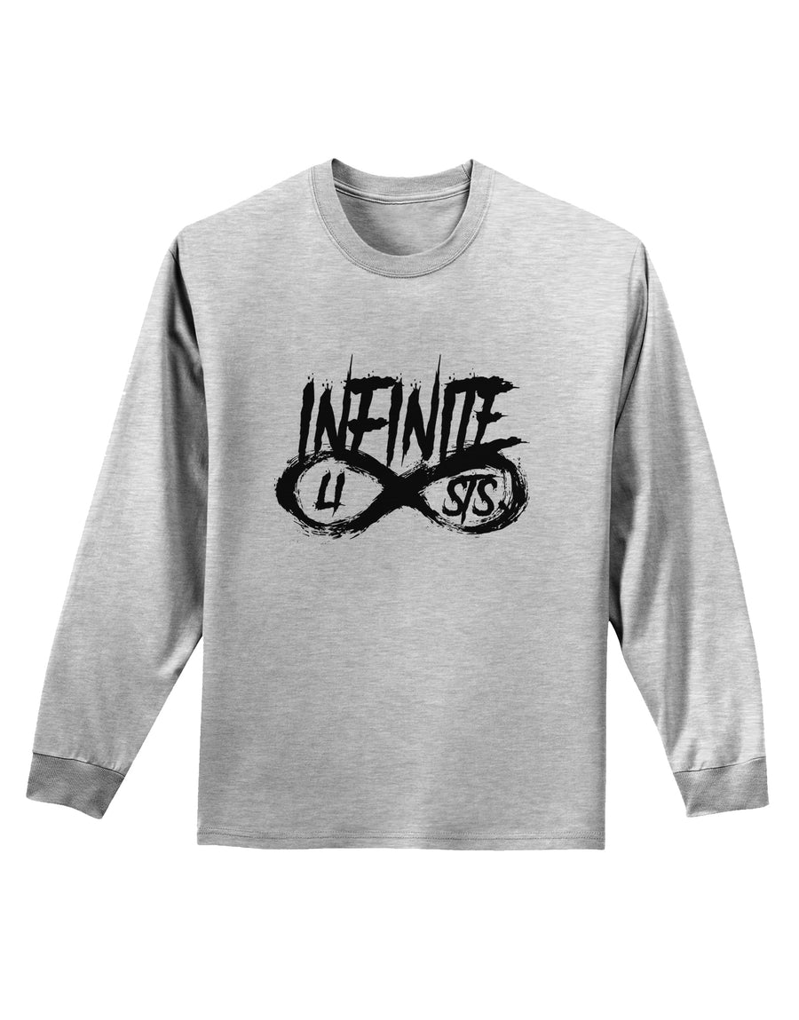 Infinite Lists Adult Long Sleeve Shirt by TooLoud-TooLoud-White-Small-Davson Sales