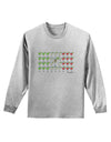 Mexican Flag of Margaritas Adult Long Sleeve Shirt by TooLoud-Long Sleeve Shirt-TooLoud-AshGray-Small-Davson Sales