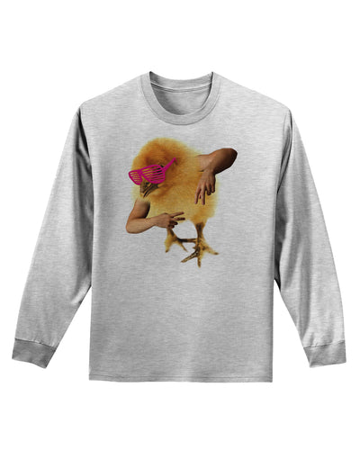 Bro Chick Adult Long Sleeve Shirt-Long Sleeve Shirt-TooLoud-AshGray-Small-Davson Sales