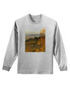 Nature Photography - Gentle Sunrise Adult Long Sleeve Shirt by-Long Sleeve Shirt-TooLoud-AshGray-Small-Davson Sales