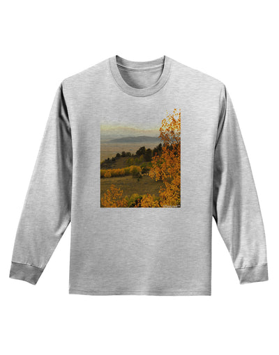 Nature Photography - Gentle Sunrise Adult Long Sleeve Shirt by-Long Sleeve Shirt-TooLoud-AshGray-Small-Davson Sales