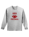 Ohio Football Adult Long Sleeve Shirt by TooLoud-TooLoud-AshGray-Small-Davson Sales