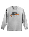 MS - We Will Find A Cure Adult Long Sleeve Shirt-Long Sleeve Shirt-TooLoud-AshGray-Small-Davson Sales