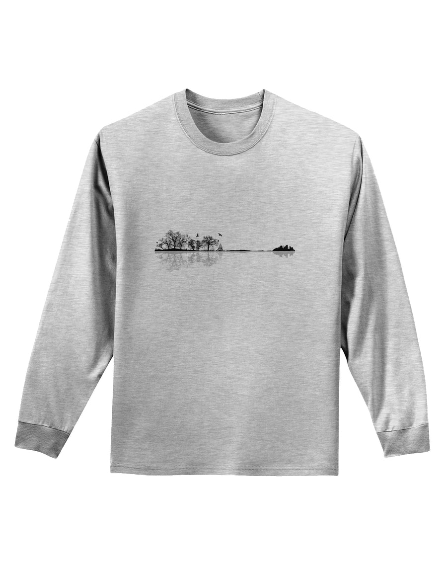 Nature's Harmony Guitar Adult Long Sleeve Shirt by TooLoud-Clothing-TooLoud-White-Small-Davson Sales
