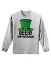 Little Leprechaun - St. Patrick's Day Adult Long Sleeve Shirt by TooLoud-Long Sleeve Shirt-TooLoud-AshGray-Small-Davson Sales