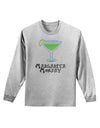 Margarita Monday Design - Pop Culture Adult Long Sleeve Shirt by TooLoud-Long Sleeve Shirt-TooLoud-AshGray-Small-Davson Sales