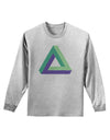 Impossible Triangle Loop Adult Long Sleeve Shirt-Long Sleeve Shirt-TooLoud-AshGray-Small-Davson Sales