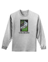 Colorado White River Text Adult Long Sleeve Shirt-Long Sleeve Shirt-TooLoud-AshGray-Small-Davson Sales