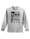 I Like Big Stacks -of books- Adult Long Sleeve Shirt-Long Sleeve Shirt-TooLoud-AshGray-Small-Davson Sales