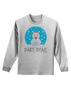 Matching Polar Bear Family - Baby Bear Adult Long Sleeve Shirt by TooLoud-Long Sleeve Shirt-TooLoud-AshGray-Small-Davson Sales