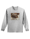 Little Javelina Adult Long Sleeve Shirt-Long Sleeve Shirt-TooLoud-AshGray-Small-Davson Sales