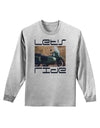 Lets Ride Sidecar Motorcycle Adult Long Sleeve Shirt-Long Sleeve Shirt-TooLoud-AshGray-Small-Davson Sales