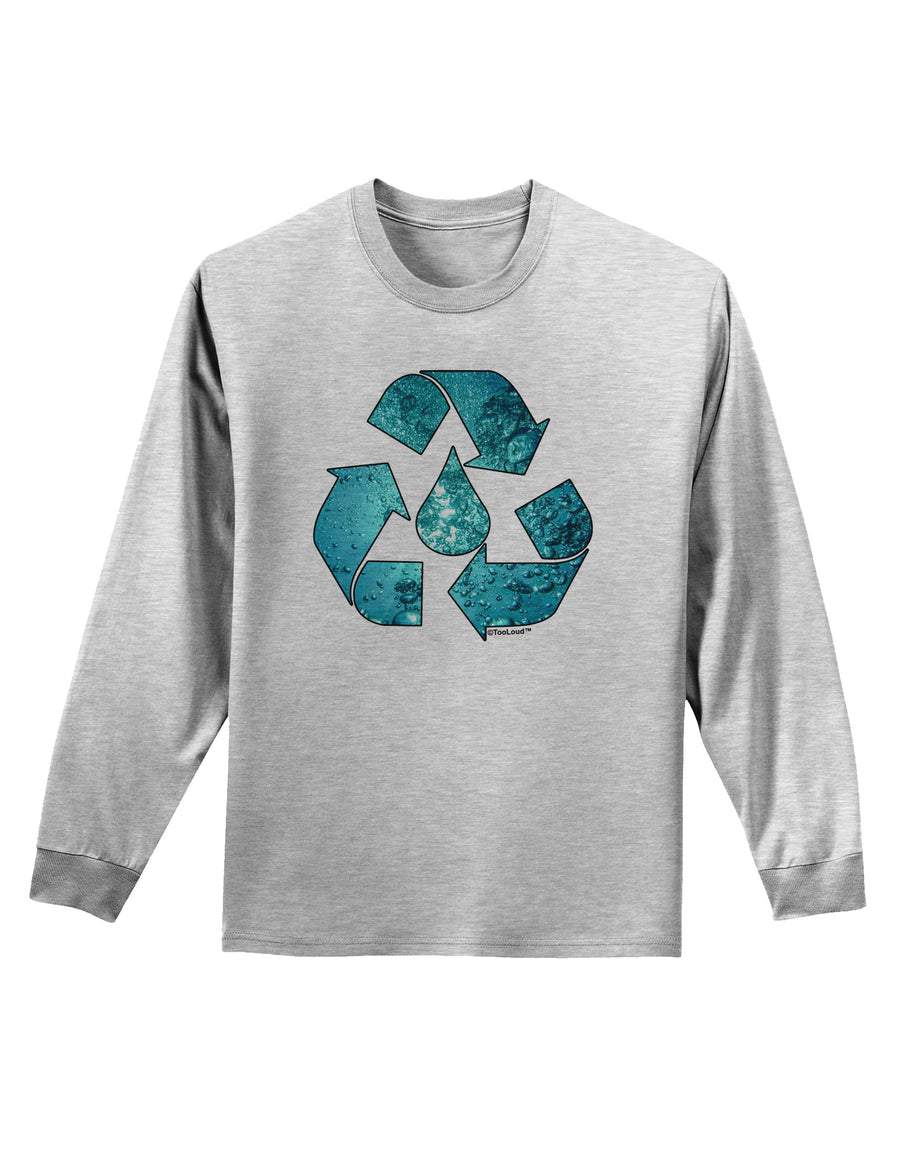 Water Conservation Adult Long Sleeve Shirt by TooLoud-Long Sleeve Shirt-TooLoud-White-Small-Davson Sales