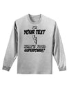 Personalized I'm -Customizable- What's Your Superpower Adult Long Sleeve Shirt-Long Sleeve Shirt-TooLoud-AshGray-Small-Davson Sales