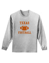 Texas Football Adult Long Sleeve Shirt by TooLoud-TooLoud-AshGray-Small-Davson Sales
