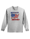 Land That I Love USA Adult Long Sleeve Shirt-Long Sleeve Shirt-TooLoud-AshGray-Small-Davson Sales