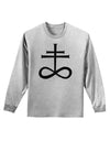 Sulphur Cross Adult Long Sleeve Shirt-Long Sleeve Shirt-TooLoud-AshGray-Small-Davson Sales