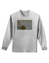 Bullfrog In Water Adult Long Sleeve Shirt by TooLoud-Long Sleeve Shirt-TooLoud-AshGray-Small-Davson Sales