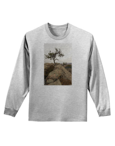 Stone Tree Colorado Adult Long Sleeve Shirt by TooLoud-Long Sleeve Shirt-TooLoud-AshGray-Small-Davson Sales