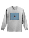 Soaring Peregrine Adult Long Sleeve Shirt-Long Sleeve Shirt-TooLoud-AshGray-Small-Davson Sales