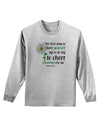 Cheer Yourself Up Mark Twain Adult Long Sleeve Shirt-Long Sleeve Shirt-TooLoud-AshGray-XXXX-Large-Davson Sales