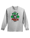 You Pinch Me I Punch You Adult Long Sleeve Shirt-Long Sleeve Shirt-TooLoud-AshGray-Small-Davson Sales