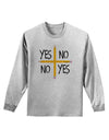 Charlie Charlie Challenge Adult Long Sleeve Shirt-Long Sleeve Shirt-TooLoud-AshGray-Small-Davson Sales