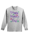 Happy Mother's Day Design Adult Long Sleeve Shirt by TooLoud-Long Sleeve Shirt-TooLoud-AshGray-Small-Davson Sales