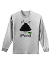 iPood Adult Long Sleeve Shirt-Long Sleeve Shirt-TooLoud-AshGray-Small-Davson Sales