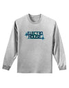 Electro House Bolt Adult Long Sleeve Shirt-Long Sleeve Shirt-TooLoud-AshGray-Small-Davson Sales