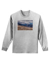 Pikes Peak CO Mountains Adult Long Sleeve Shirt by TooLoud-Long Sleeve Shirt-TooLoud-AshGray-Small-Davson Sales