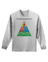 Four Main Food Groups of an Elf - Christmas Adult Long Sleeve Shirt-Long Sleeve Shirt-TooLoud-AshGray-Small-Davson Sales