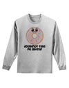 Doughnut - Doughnut Take Me Lightly Adult Long Sleeve Shirt by TooLoud-Long Sleeve Shirt-TooLoud-AshGray-Small-Davson Sales