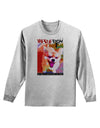 WerePom - Werewolf Pomeranian Adult Long Sleeve Shirt by TooLoud-Long Sleeve Shirt-TooLoud-AshGray-Small-Davson Sales