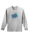 Electro House Equalizer Adult Long Sleeve Shirt-Long Sleeve Shirt-TooLoud-AshGray-Small-Davson Sales